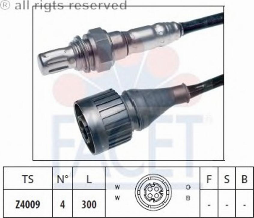 FACET 10.7182 - Sonde lambda cwaw.fr