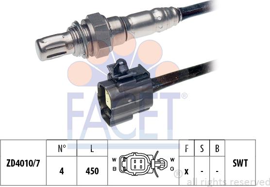 FACET 10.7129 - Sonde lambda cwaw.fr