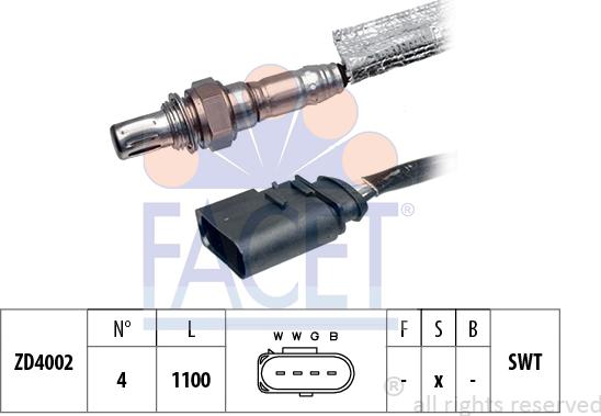 FACET 10.7170 - Sonde lambda cwaw.fr