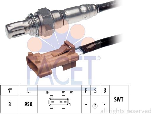 FACET 10.7890 - Sonde lambda cwaw.fr