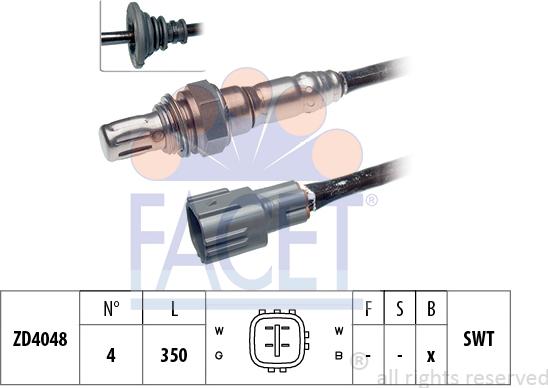 FACET 10.7847 - Sonde lambda cwaw.fr