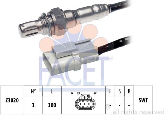 FACET 10.7396 - Sonde lambda cwaw.fr