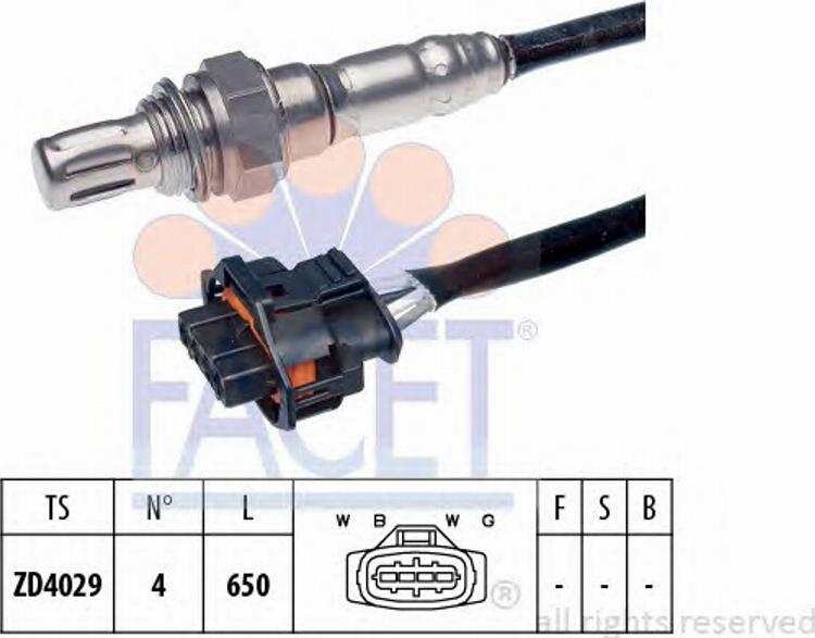 FACET 10.7341 - Sonde lambda cwaw.fr