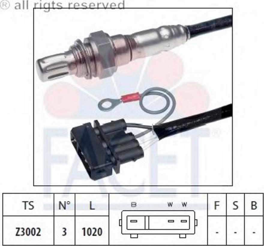 FACET 107348 - Sonde lambda cwaw.fr