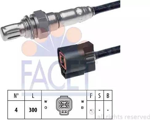 FACET 10.7365 - Sonde lambda cwaw.fr