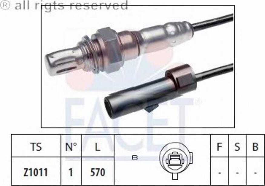 FACET 107366 - Sonde lambda cwaw.fr