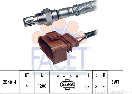 FACET 10.7304 - Sonde lambda cwaw.fr