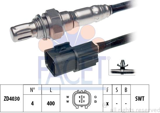 FACET 10.7389 - Sonde lambda cwaw.fr