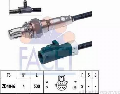 FACET 10.7324 - Sonde lambda cwaw.fr