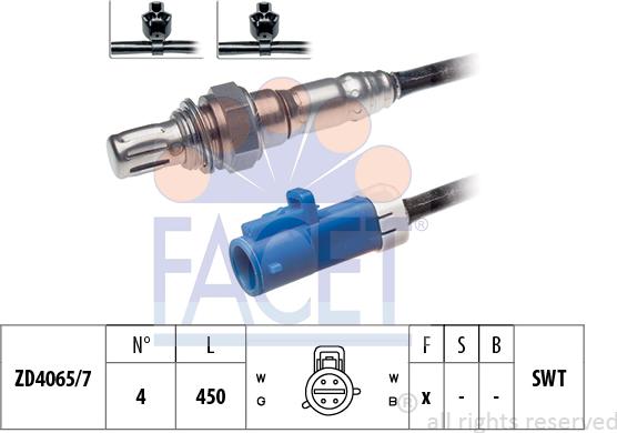 FACET 10.7321 - Sonde lambda cwaw.fr