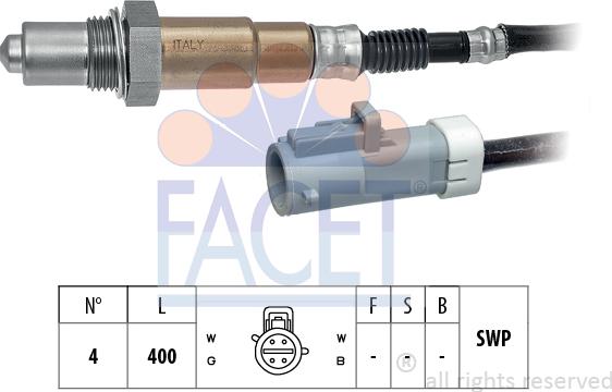 FACET 10.7257 - Sonde lambda cwaw.fr