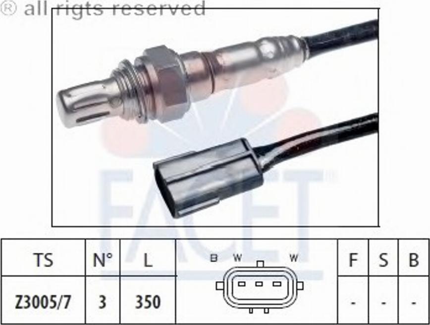 FACET 107263 - Sonde lambda cwaw.fr