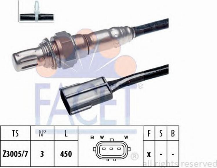 FACET 10.7209 - Sonde lambda cwaw.fr