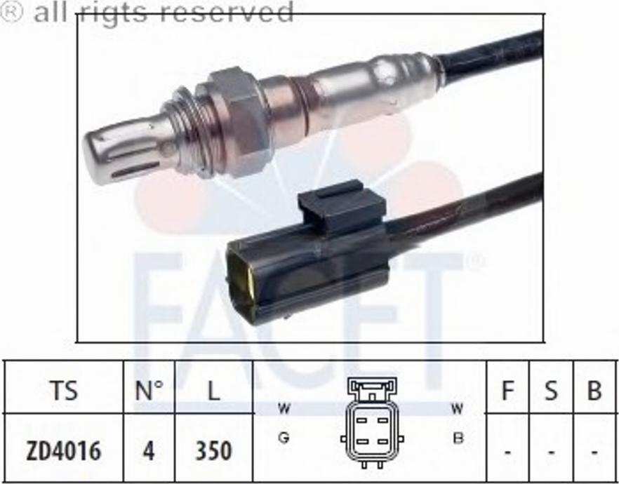 FACET 10.7206 - Sonde lambda cwaw.fr