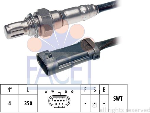 FACET 10.7280 - Sonde lambda cwaw.fr