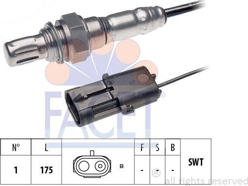 FACET 10.7288 - Sonde lambda cwaw.fr