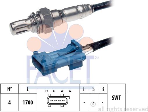 FACET 10.7224 - Sonde lambda cwaw.fr