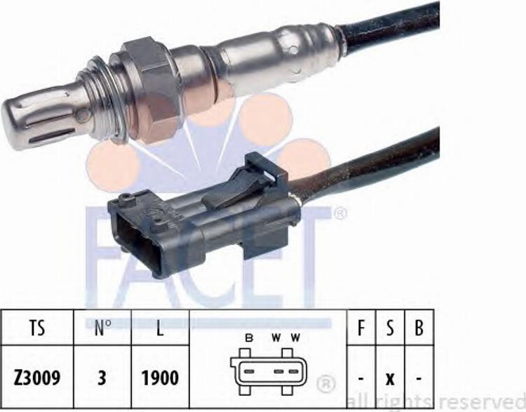 FACET 10.7220 - Sonde lambda cwaw.fr