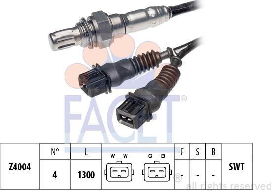 FACET 10.7716 - Sonde lambda cwaw.fr