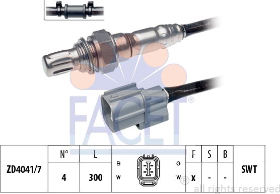 FACET 10.7732 - Sonde lambda cwaw.fr