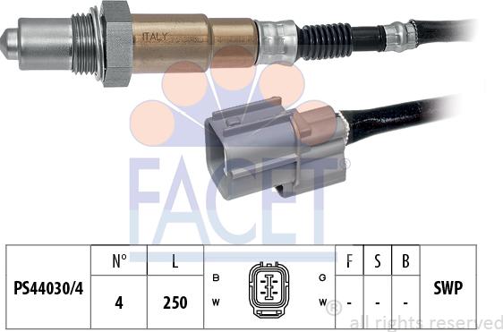 FACET 10.7727 - Sonde lambda cwaw.fr