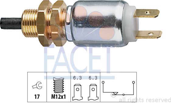 FACET 7.1014 - Interrupteur des feux de freins cwaw.fr