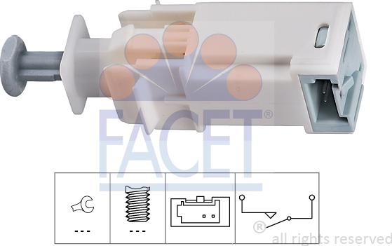 FACET 7.1226 - Commande, embrayage (régulateur de vitesse) cwaw.fr