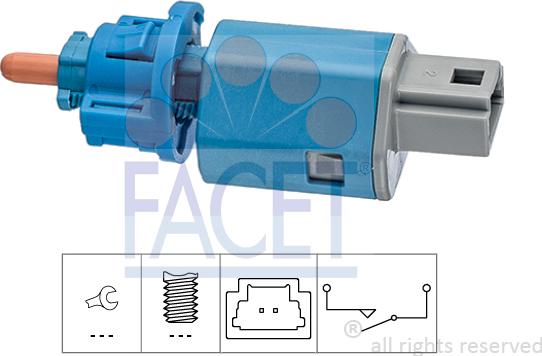 FACET 7.1274 - Commande, embrayage (régulateur de vitesse) cwaw.fr