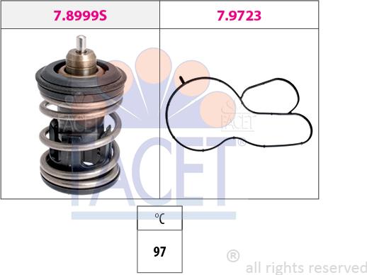 FACET 7.8999 - Thermostat d'eau cwaw.fr