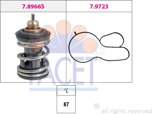 FACET 7.8966 - Thermostat d'eau cwaw.fr