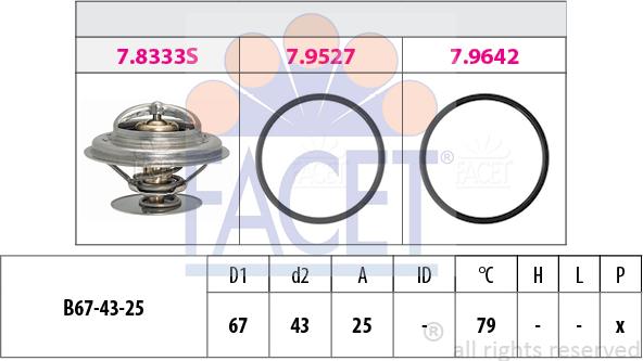 FACET 7.8980 - Thermostat d'eau cwaw.fr