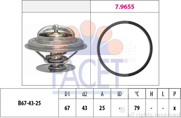 FACET 7.8983 - Thermostat d'eau cwaw.fr