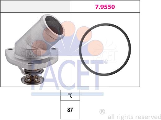 FACET 7.8402 - Thermostat d'eau cwaw.fr