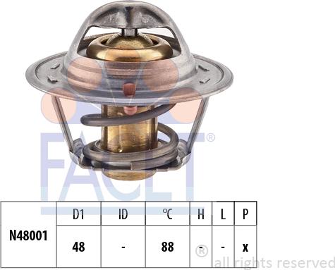 FACET 7.8480S - Thermostat d'eau cwaw.fr