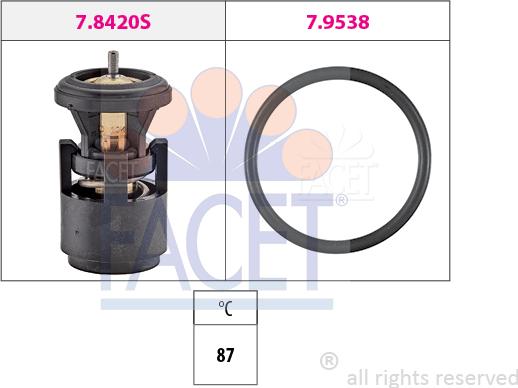 FACET 7.8420 - Thermostat d'eau cwaw.fr