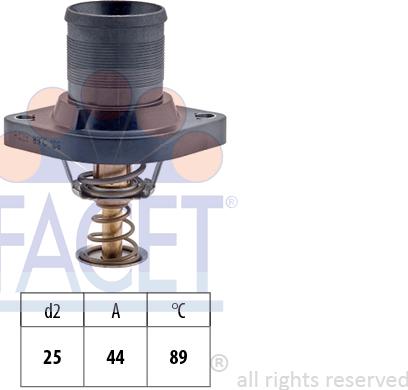 FACET 7.8423 - Thermostat d'eau cwaw.fr