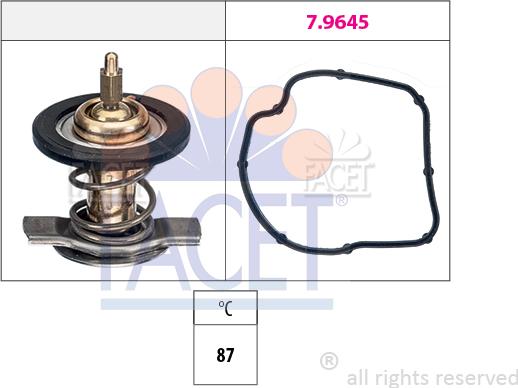 FACET 7.8595 - Thermostat d'eau cwaw.fr