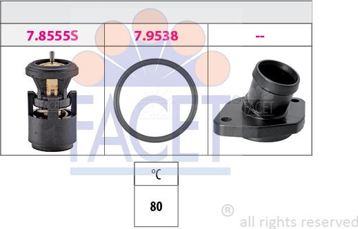 FACET 7.8560K - Thermostat d'eau cwaw.fr