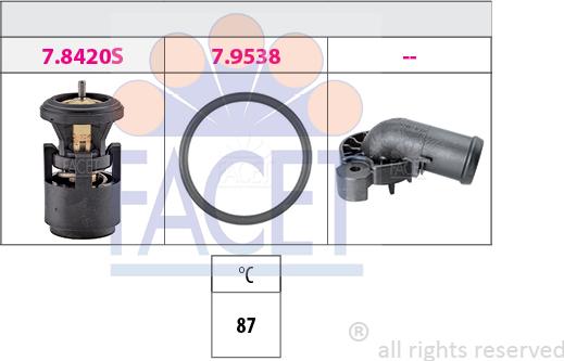 FACET 7.8561K - Thermostat d'eau cwaw.fr