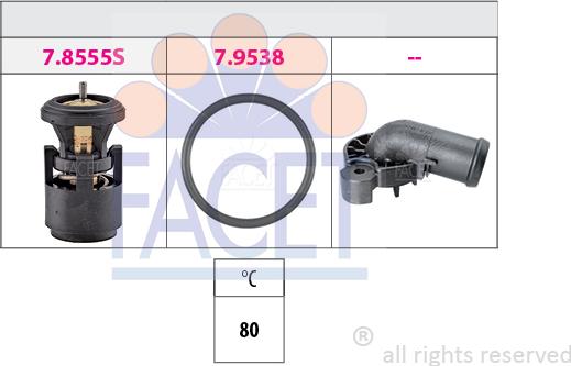 FACET 7.8562K - Thermostat d'eau cwaw.fr