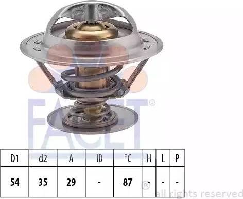 FACET 7.8515S - Thermostat d'eau cwaw.fr