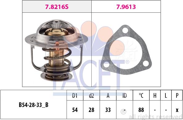 FACET 7.8535 - Thermostat d'eau cwaw.fr