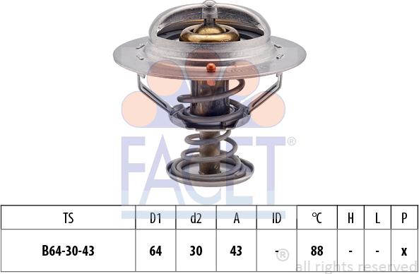 FACET 7.8651S - Thermostat d'eau cwaw.fr