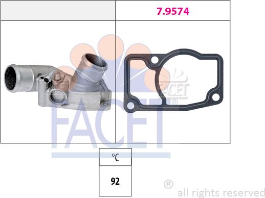 FACET 7.8664 - Thermostat d'eau cwaw.fr