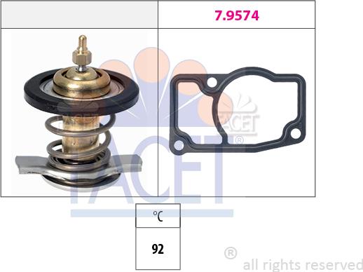 FACET 7.8607 - Thermostat d'eau cwaw.fr