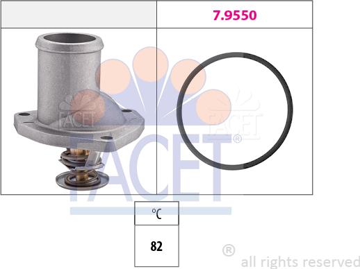 FACET 7.8195 - Thermostat d'eau cwaw.fr