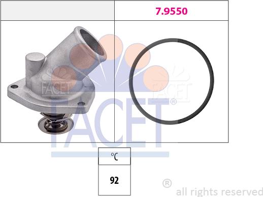 FACET 7.8196 - Thermostat d'eau cwaw.fr