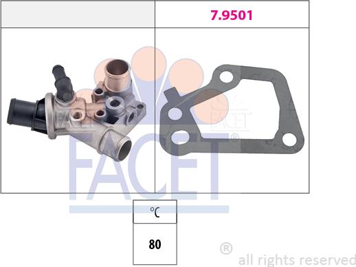 FACET 7.8152 - Thermostat d'eau cwaw.fr