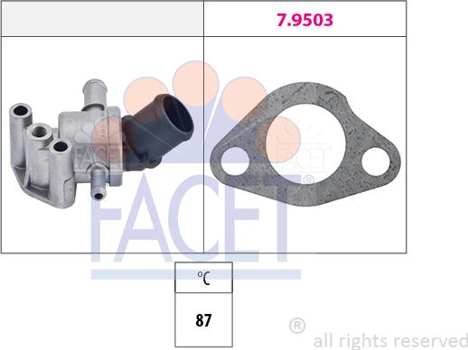 FACET 7.8108 - Thermostat d'eau cwaw.fr