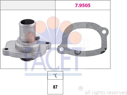 FACET 7.8187 - Thermostat d'eau cwaw.fr